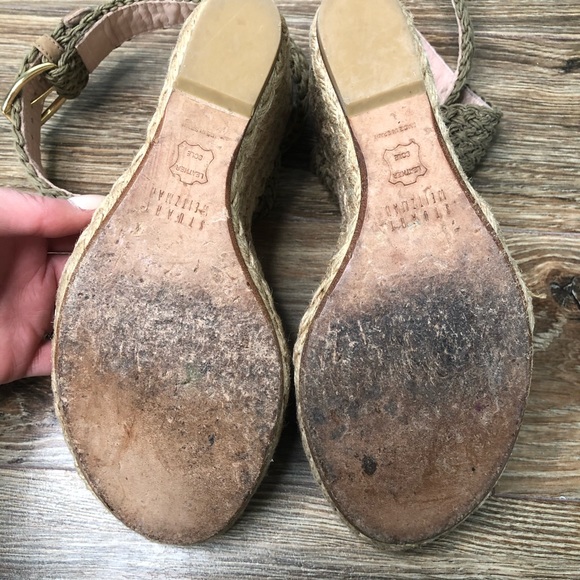 Stuart Weitzman Alex Crochet Wedges, Size 7.5 - Picture 7 of 9